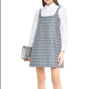 Maje Rako Jacquard Mini Dress